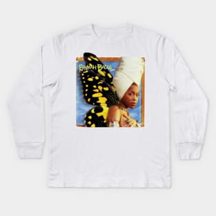 Erykah Badu - Butterfly Fan art Kids Long Sleeve T-Shirt